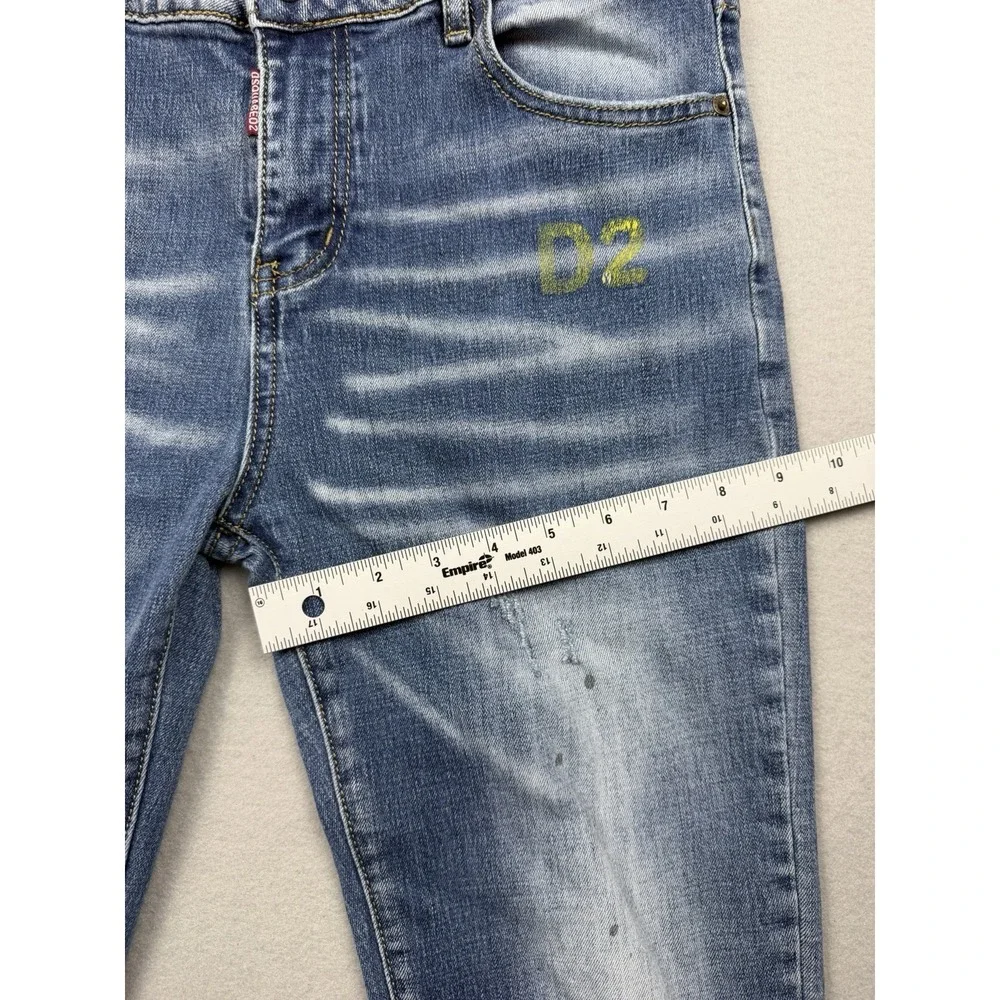 Dsquared2 Jeans 50 Mens Distressed Made In Italy Designer Denim
